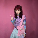 Denim Shoulder Bag Women Harajuku Handbags Casual Y2k Accessories