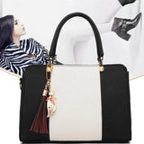Tassel Patchwork Totes Crossbody Handbag for Women