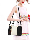 Tassel Patchwork Totes Crossbody Handbag for Women