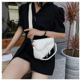 Single Shoulder Bag Underarm Bag Saddle Bag Woman Travel Handbag