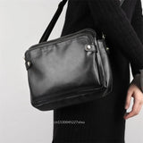 Leather Crossbody Shoulder Clutch Bag Women Messenger Bag