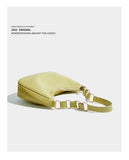 Maxdutti Leather Underarm Bag Single Shoulder Chain Bag
