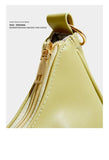 Maxdutti Leather Underarm Bag Single Shoulder Chain Bag