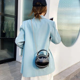 Personalized Basketball Shoulder Bag Online Celebrity Chain Messenger Bag