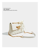 Maxdutti Casual Office Lady Shoulder Bag French Style Chain Messenger Bag