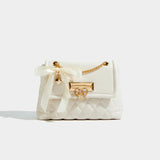 Maxdutti Casual Office Lady Shoulder Bag French Style Chain Messenger Bag