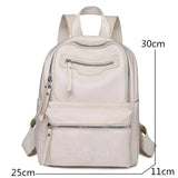 Women's Backpack Teenage Girls School Bags Solid Oxford Ladies School Back pack