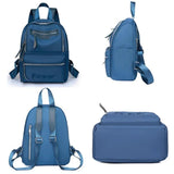 Women's Backpack Teenage Girls School Bags Solid Oxford Ladies School Back pack