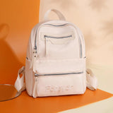 Women's Backpack Teenage Girls School Bags Solid Oxford Ladies School Back pack