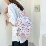 Nylon Preppy Style Backpacks Hit Bag Shopping