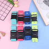 Adjustable Password Lock Luggage Strap Secure Packing Belt