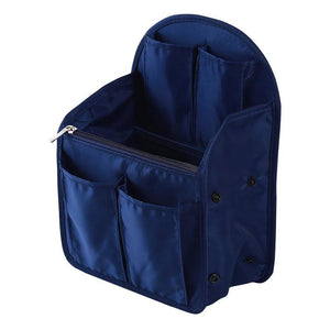 Backpack Organizer Insert Travel Purse Multi-Pocket Bag in Bag