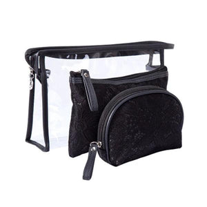 3-in-1 Travel Bag Set Portable Organizer Toiletry Bag