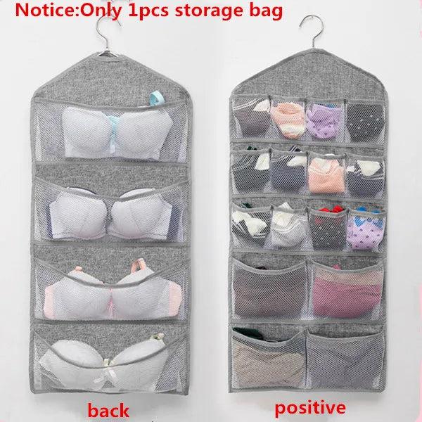 Travel Accessories Bra Underwear Bag Portable Hanging Socks Organizer