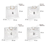 Fashionable Hanging Transparent PVC Storage Bag
