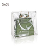 Fashionable Hanging Transparent PVC Storage Bag