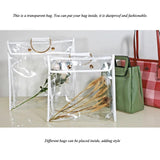 Fashionable Hanging Transparent PVC Storage Bag