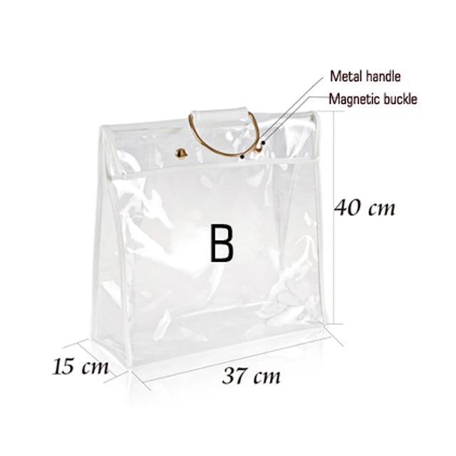 Fashionable Hanging Transparent PVC Storage Bag