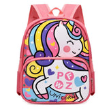 Cartoon Unicorn Backpack for Kids - Waterproof School Bag