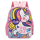 Cartoon Unicorn Backpack for Kids - Waterproof School Bag