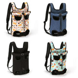 Adjustable Dog Carrier Backpack Front-Facing Hands-Free Travel Bag