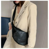 PU Leather Shoulder Messenger Bag Chest Handbag