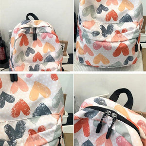 High School Backpack Large Capacity Outdoor Backpack Bag Graffiti