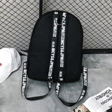 Harajuku Style Women Backpack Doll Pendant Shoulder Bag