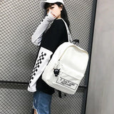 Harajuku Style Women Backpack Doll Pendant Shoulder Bag