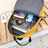 Stylish Women's Backpack Waterproof School Bag Large Capacity