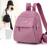 Women's Mini Backpack Waterproof Nylon Small Shopping Backpack