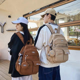 Vintage Canvas Backpacks Men and Women Bags Travel Students
