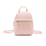 Women Backpack Large Capacity Mini Backpack Anti-theft School Bag Pu Leather Bac