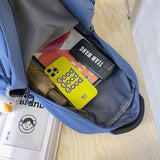 Preppy Style Student Bags Women Backpack Casual Large Capacity Knapsack