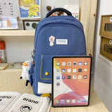 Preppy Style Student Bags Women Backpack Casual Large Capacity Knapsack