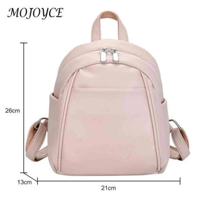 Soft Leather School Bag for Students Girl