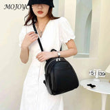 Soft Leather School Bag for Students Girl
