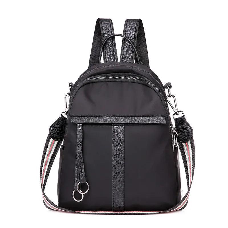 Multifunctional Backpack Women's Soft Nylon Travel Bag
