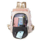 Ethnic Style 3D Embroidery Backpack Women's Oxford Cloth Backpack