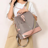 Waterproof Oxford Cloth Ladies Backpack for School