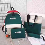 Canvas Women's Backpack College Style Bag