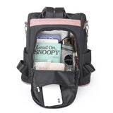 Anti-Theft Backpack Women Multifunctional Oxford Cloth Travel Backpack