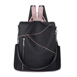 Anti-Theft Backpack Women Multifunctional Oxford Cloth Travel Backpack