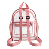 Transparent Waterproof PVC Women Backpack Clear Beach Backpacks