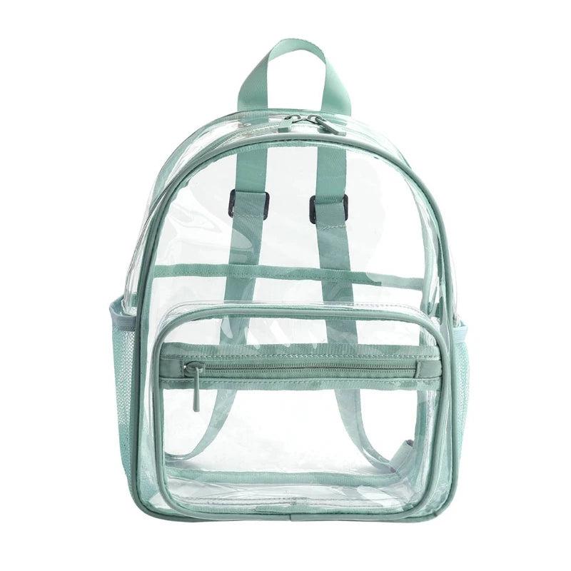 Transparent Waterproof PVC Women Backpack Clear Beach Backpacks