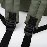 Men Women Travel Backpack Soft Fabric Tooling Backpack