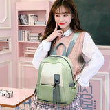 Large-capacity Tassel Student Schoolbag Waterproof Oxford Travel Backpack