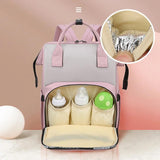 Stylish Diaper Bag Backpack Large Capacity Mommy Maternity Wet Bag