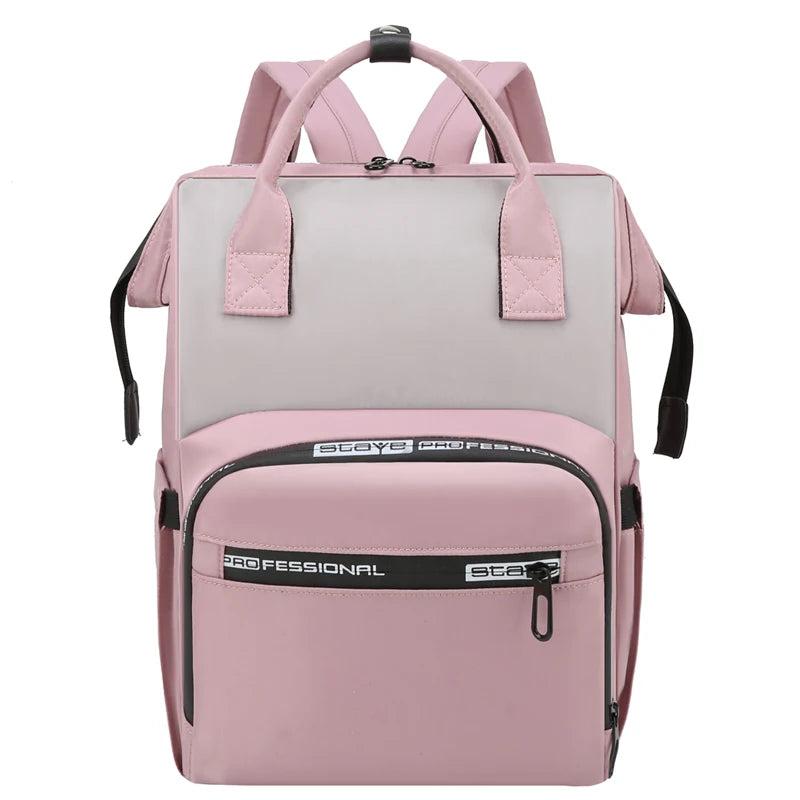 Stylish Diaper Bag Backpack Large Capacity Mommy Maternity Wet Bag