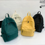 Canvas Women Backpack Large Shoulder School Bag for Girls